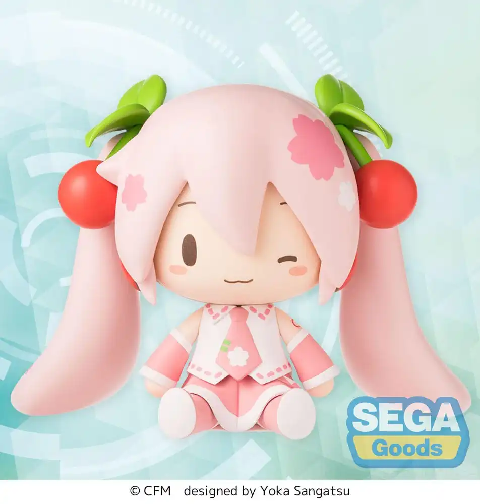 Character Vocal Series 01: Hatsune Miku Fuwa Petit Chibi Figure Sakura Miku 8 cm